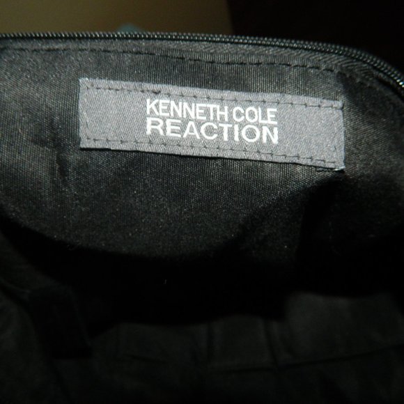 Kenneth Cole Reaction Faux Leather Shoulder Bag Purse - Picture 4 of 7